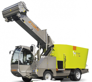 VERTICAL MIXING WAGON / SELF-PROPELLED / SIDE DISCHARGE / 2-AUGER (TERRIER SW)