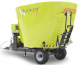 VERTICAL MIXING WAGON / TRAILED / SIDE DISCHARGE / SINGLE-AUGER (DUNKER T1)