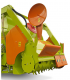 HORIZONTAL MIXING WAGON / TRAILED / SIDE DISCHARGE / 2-AUGER(AKITA)