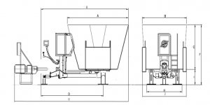 GOKE 9JGL-8/10/12/14 Vertical fixed feed preparation machine